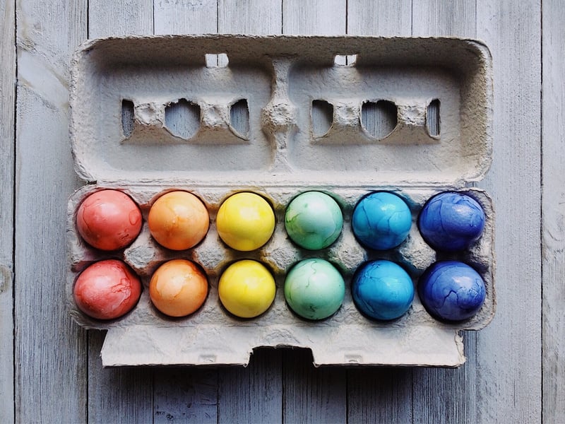 Egg Carton Seed Starters